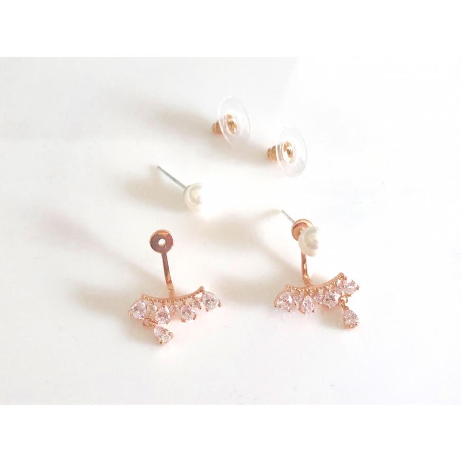 ピアス バックキャッチピアス パールピアス ピンクゴールドピアス 金属アレルギー対応 18kgp プレゼント 誕生石 お祝い 成人式 1058 Y094 1058 Mika Jewelry 通販 Yahoo ショッピング