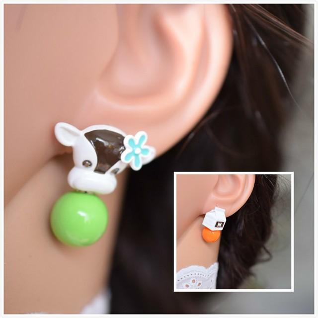 ピアス 可愛いピアス 牛ピアス アレルギー防止 2197 2197 Mika Jewelry 通販 Yahoo ショッピング
