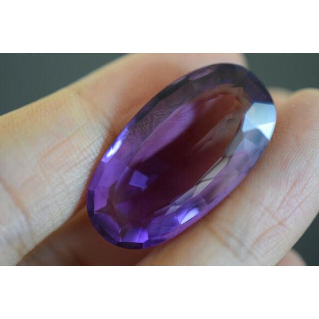 1-70 一点物 超大粒天然アメジスト楕円 アメシスト 紫水晶 2月誕生石 