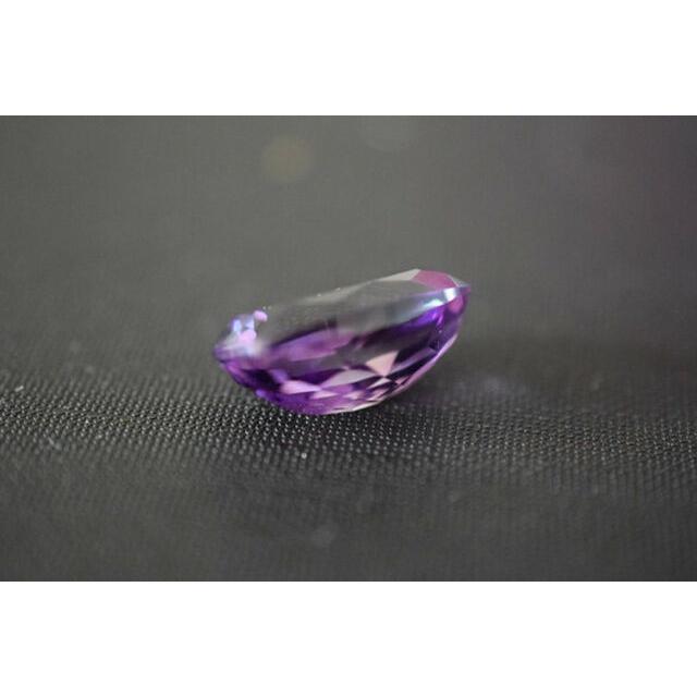 特売1-63 一点物 大粒天然アメジスト 楕円 アメシスト 紫水晶 2月 