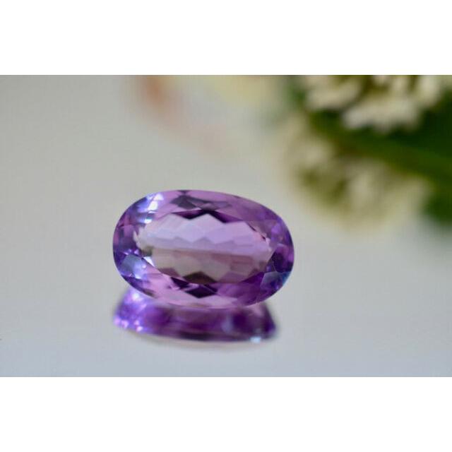 1-84 上品 一点物 大粒天然アメジスト 楕円 アメシスト 紫水晶 2月 