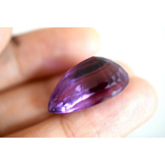 164 特売 上品 大玉 天然 アメジスト 雫 アメシスト 紫水晶 2月誕生石