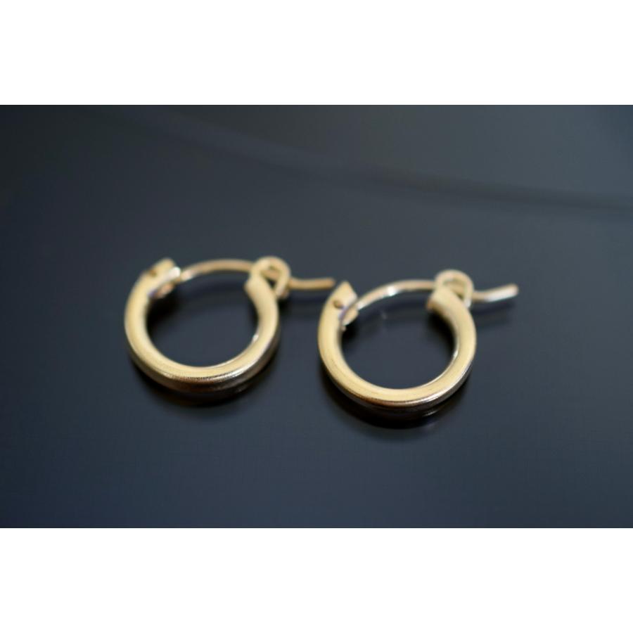 6085-13mm 14kgf goldfilled ゴールフィルド シンプル フープ
