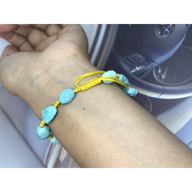 ターコイズ  羅漢 12月誕生石 ブレスレット トルコ石ブレスレット ブレスレット トルコ石ブレスレット ターコイズ 羅漢 12月誕生石