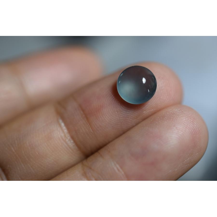 RS8-63 極品 真ん丸 宝石質 高氷種 氷藍水 天然グアテマラ産 A貨 本  