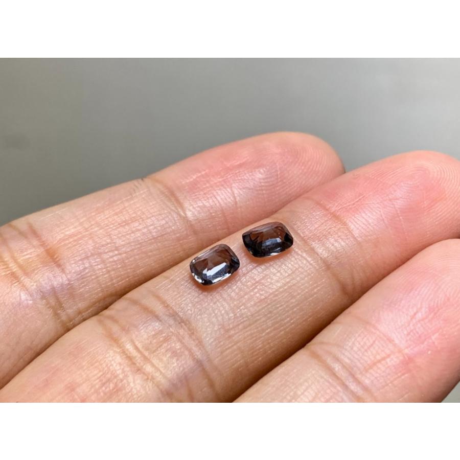 RS8-86 非加熱 宝石質 清冷高級な煙灰色 ミャンマー産 スピネル ルース RS8-86 非加熱 宝石質 清冷高級な煙灰色 ミャンマー産 天然 スピネル