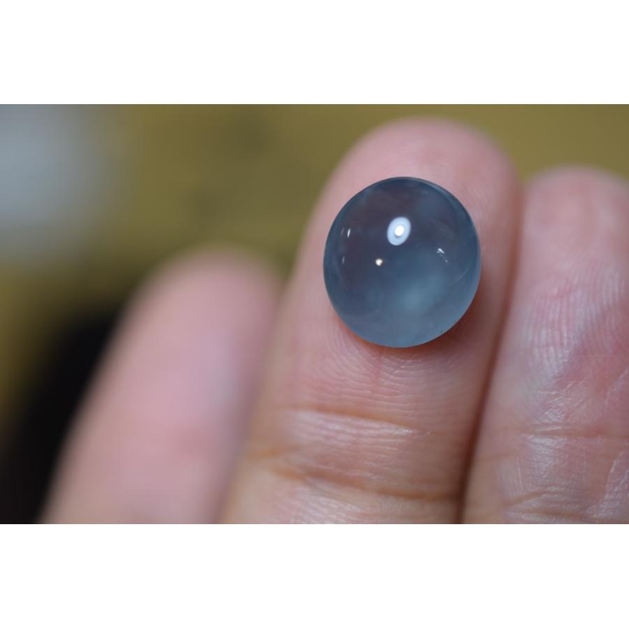 RS9-82 上品 宝石質 氷種 薄氷藍色 天然グアテマラ産 A貨本翡翠 ルース  