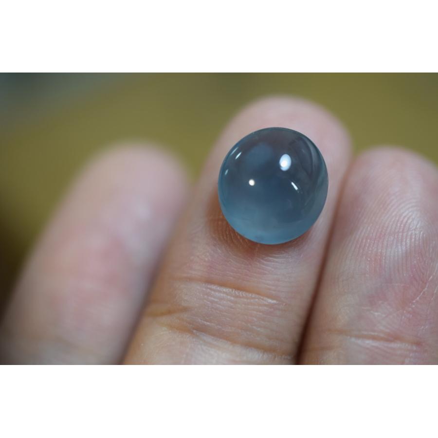 RS9-155 極品 宝石質 高氷種 氷灰藍色 天然グアテマラ産 A貨 本翡翠  