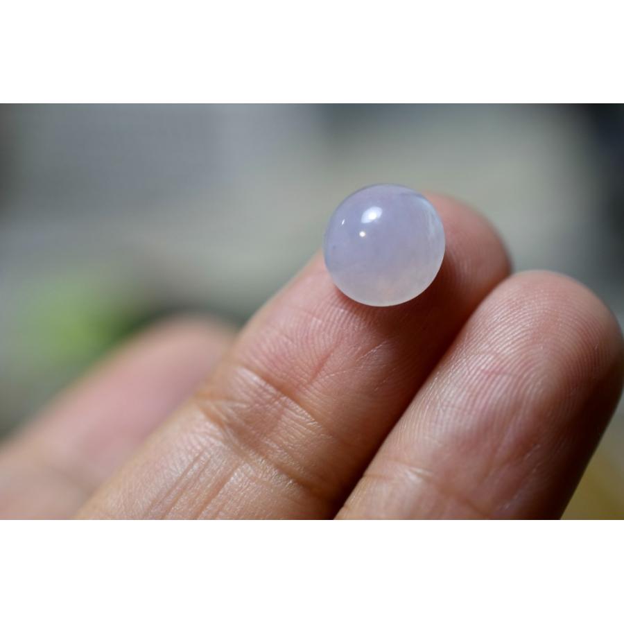 ミャンマー産 天然 無処理 A貨 氷種 ラベンダー翡翠 リング RS9