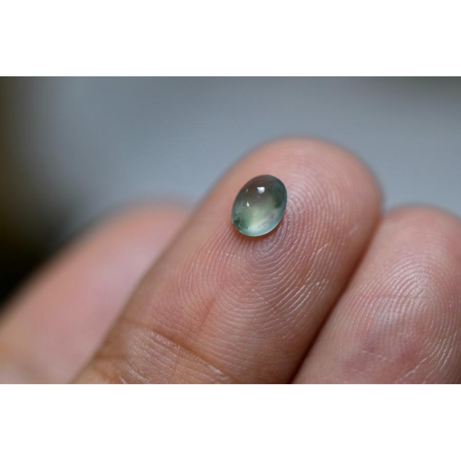手芸素材・材料 RS11-229宝石質 氷種 氷青色 グアテマラ産A貨本翡翠