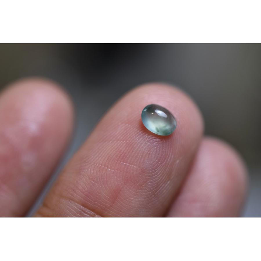 RS10-06 高氷種 宝石質 白氷飃藍花 天然ミャンマー産 A貨 本翡翠 