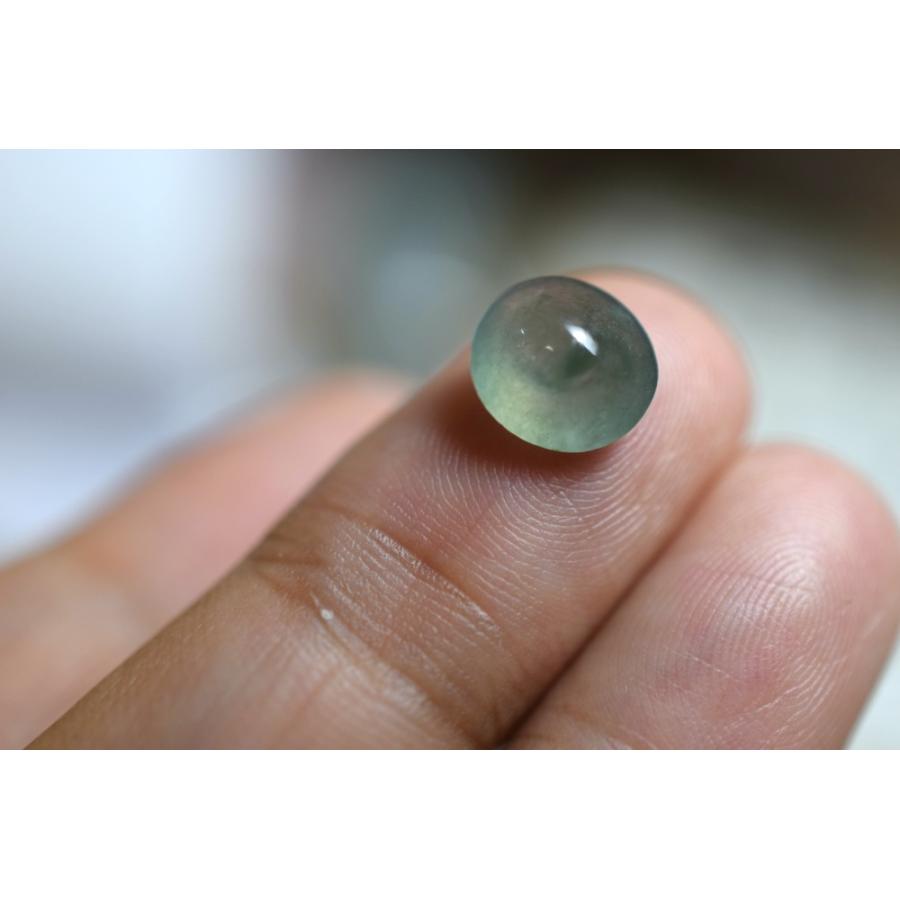 極上品 宝石質 白氷 ミャンマー産天然 A貨 本翡翠 ルース 硬玉