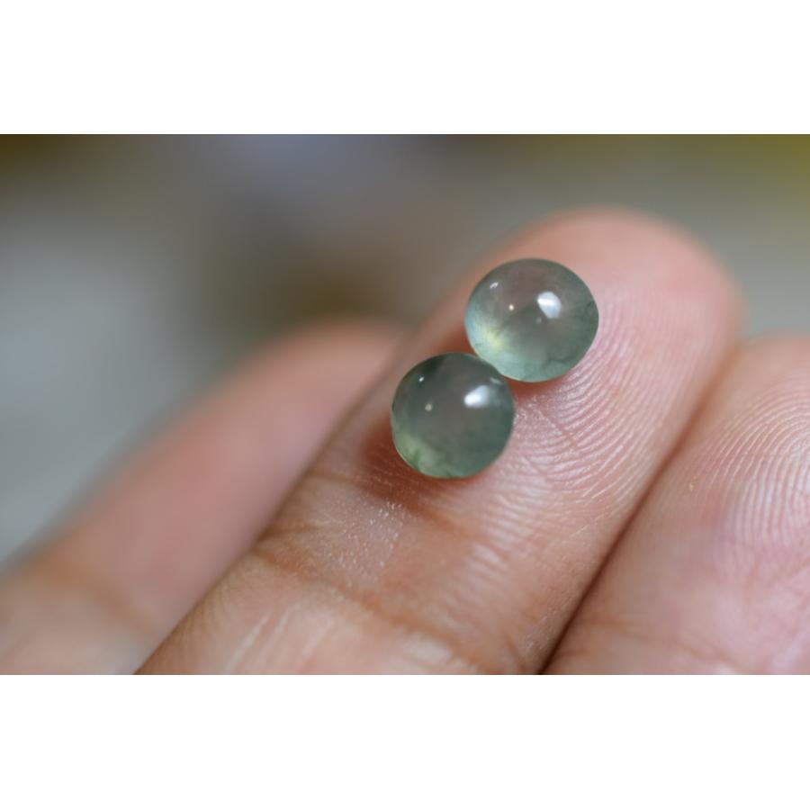 RS10-81 高氷種 苔緑色 ミャンマー産 天然 A貨 本翡翠 ルース 硬玉 