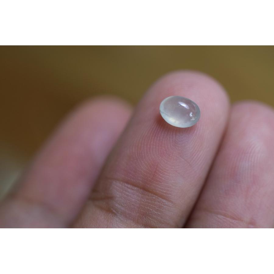 RS10-102 高氷種 白氷 ミャンマー産 天然 A貨 本翡翠 ルース 硬玉  