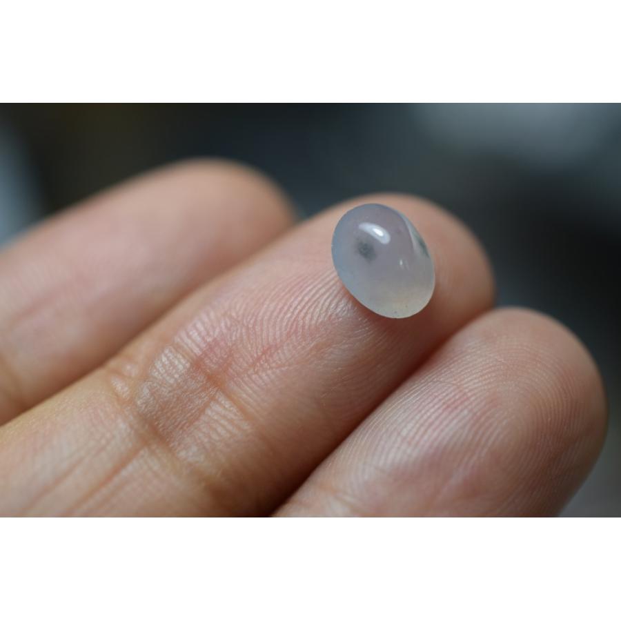 RS11-42 氷種 超薄ラベンダー 花青 ミャンマー産 天然 A貨 本翡翠