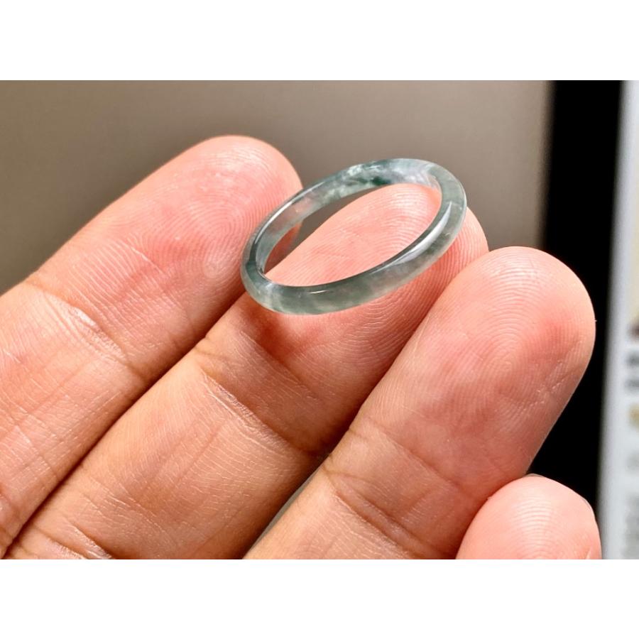 L12-182 細身 高氷種 極品 13.5号 天然グアテマラ産 A貨 本翡翠 