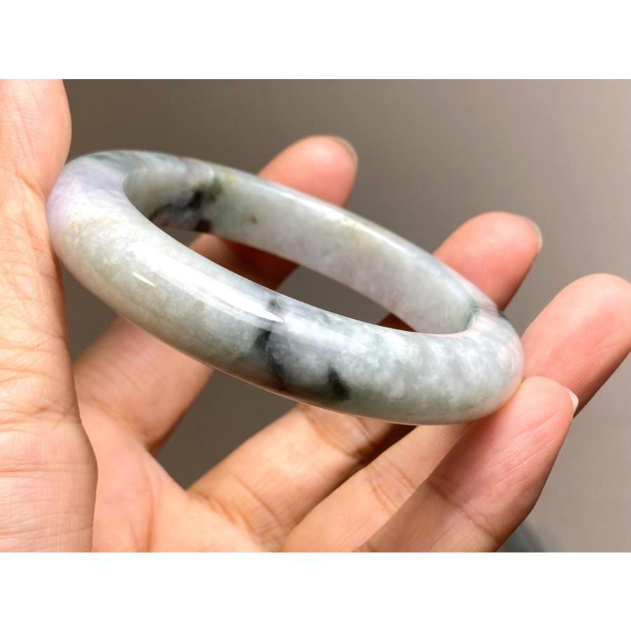 BG9-50 訳あり処分品 薄 ラベンダー 春彩 50.8mm 糯氷種 ミャンマー産 