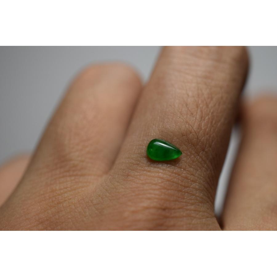 Mika-Jewelry-HSYR36 上品 ミャンマー産 天然 A貨 氷種 本翡翠 雫 ミニ