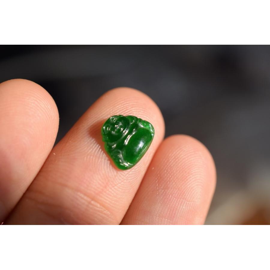 Mika-Jewelry HSYR67 美品 ミャンマー産 天然 A貨 氷種 辣陽緑 本翡翠  