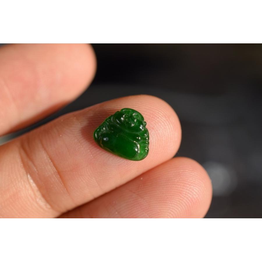 Mika-Jewelry HSYR67 美品 ミャンマー産 天然 A貨 氷種 辣陽緑 本翡翠 