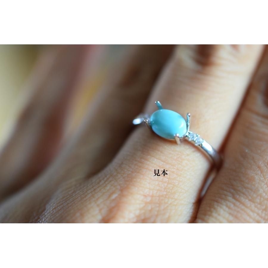 R05 上品 925シルバー リング枠 指輪 空枠 石枠 横置きフリーサイズ