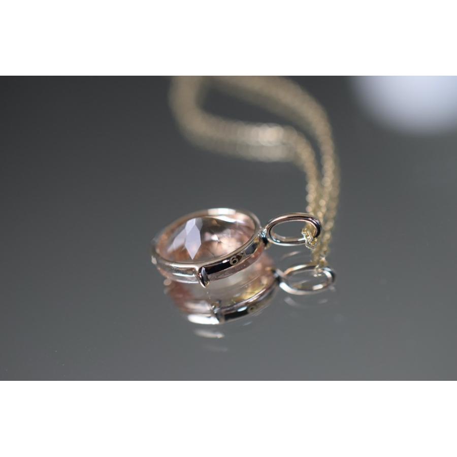 k9-13 k9金 2.215ct 天然 トルマリン バイカラー 甘石粉 薄ゴールド 