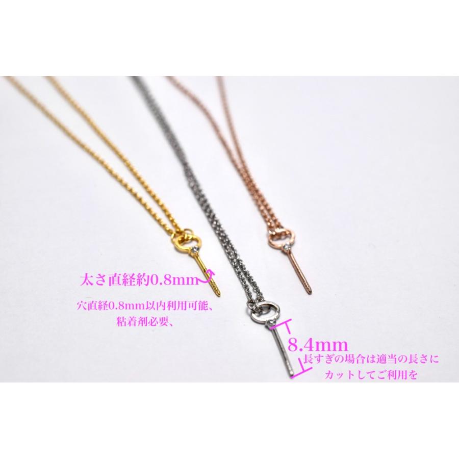 R39 上品 パール 天然石 金具 片穴 空枠 台座 金属アレルギー対応