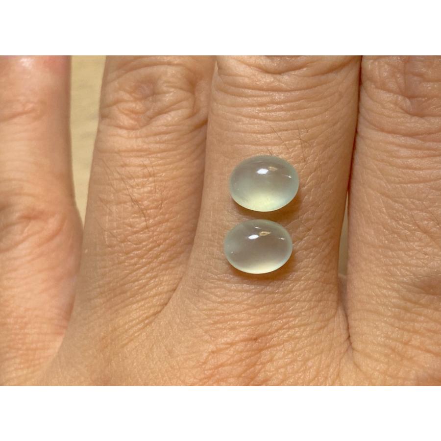 R23-164 宝石質 薄水色 氷種 ミャンマー産 天然 A貨 本翡翠 ルース  