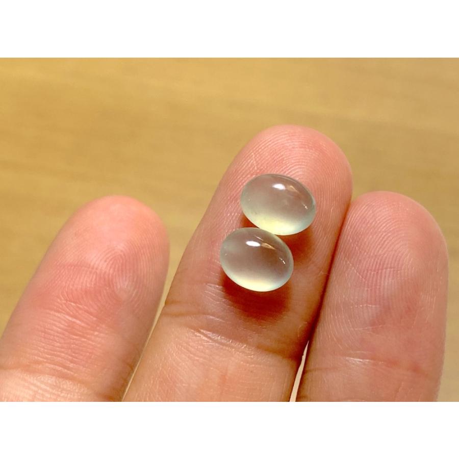 R23-164 宝石質 薄水色 氷種 ミャンマー産 天然 A貨 本翡翠 ルース  