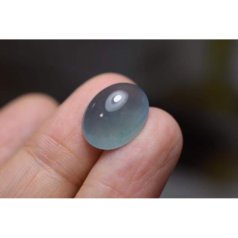 R23-188 大粒 楕円 宝石質 氷種 天然グアテマラ産 藍水 A貨 本翡翠  