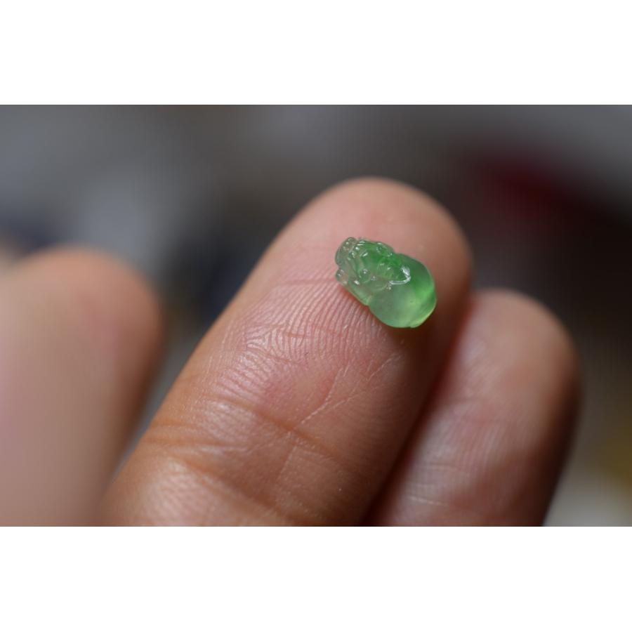 ✨天然本翡翠✨ジェイダイト 風水 貔貅 ピャオ ✨天然本翡翠✨ジェイ