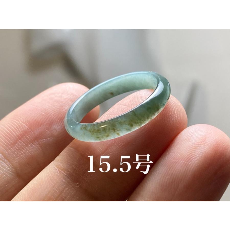 L7-151 美品 15.5号 天然グアテマラ産 A貨 本翡翠 くりぬき