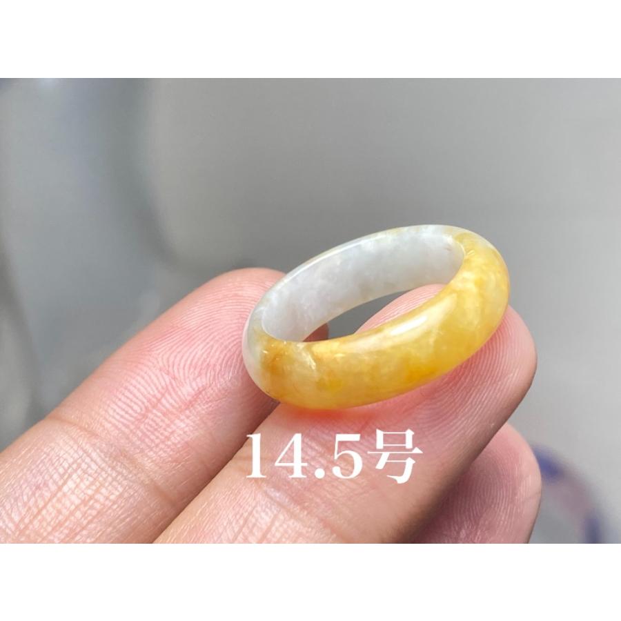 L9-42 一点物 墨緑色 16.5号 ミャンマー産A貨本翡翠 くりぬき リング L9-42 一点物 墨緑色 16.5号 ミャンマー産天然 A貨 本翡翠