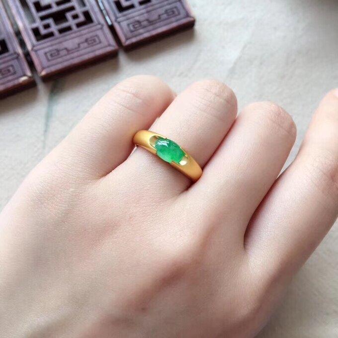 554 k18金 翡翠 ピンクゴールドリング 翡翠リング 豪華指輪 結婚 554 k18金 翡翠 ピンクゴールドリング 翡翠リング 豪華指輪 結婚