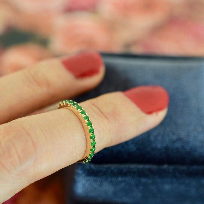 本翡翠　高陽緑本翡翠k18金指輪 本翡翠 高陽緑本翡翠k18金指輪 675 受注制作 k18金ゴールド ミャンマー