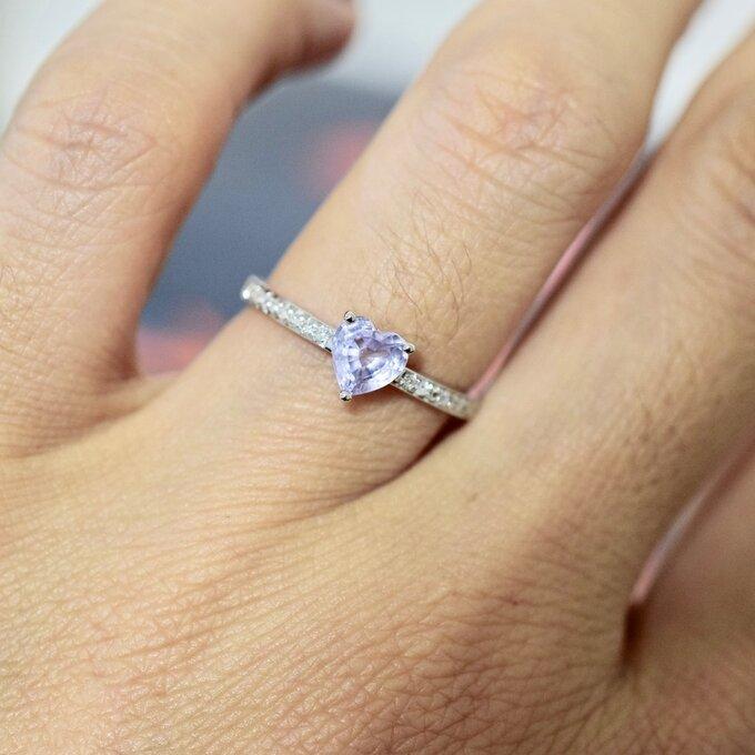 非加熱 ハット ラベンダー サファイア 10.5号 特売☆現品 ギフト無料  