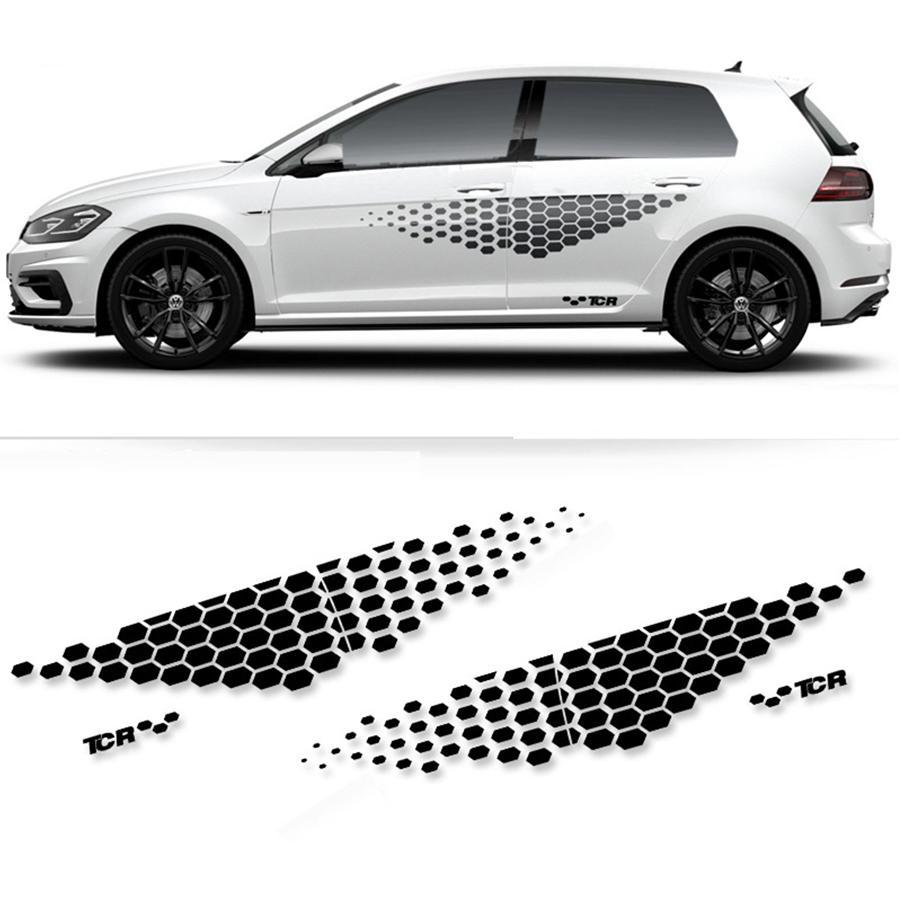 ステッカー TCR ゴルフ デカール ドット VW ワーゲン 外装 Golf6 Golf7 