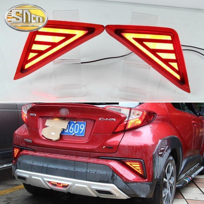 C-HR CHR リア フォグ ランプ ライト LED テール バック リフレクター 