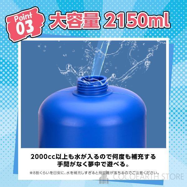 水鉄砲 ガトリングウォーターガン 超強力 飛距離15M 大容量2000ml 加圧式 水鉄砲合戦 水遊びおもちゃ 超強力飛距離 15M 特大の水鉄砲 玩具 かっこいい 鉄砲 おもちゃ