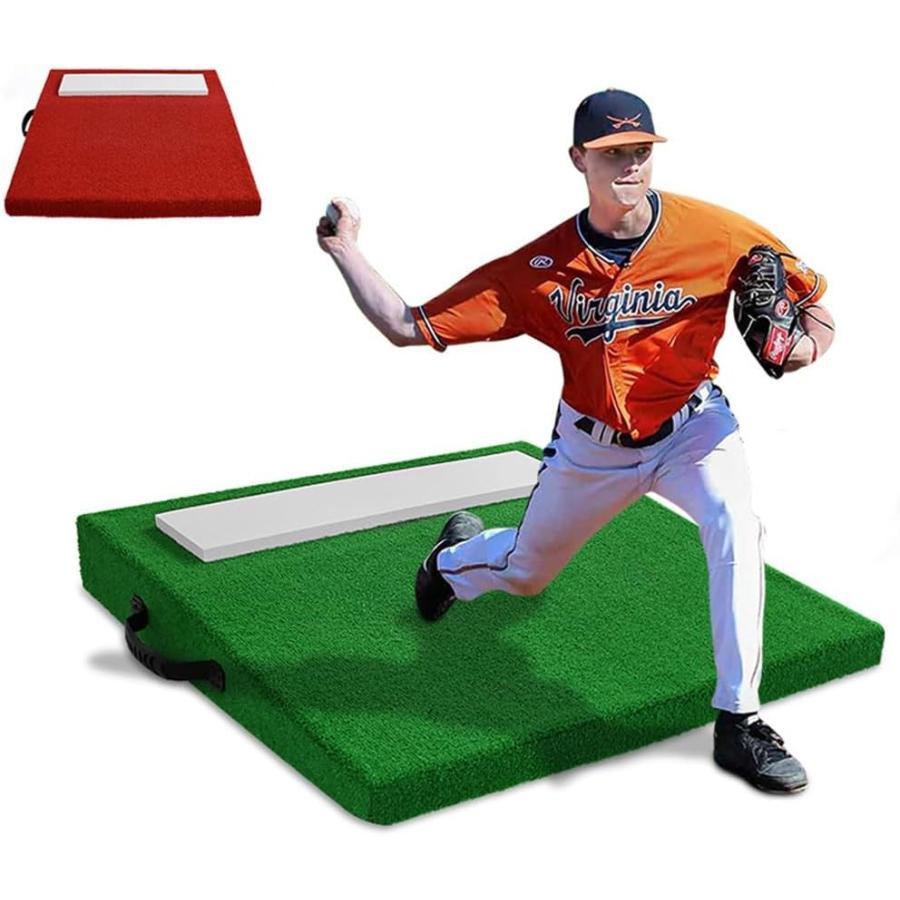ピッチング練習用マウンド 折りたたみ式 グリーン ピッチング練習用マウンド 折りたたみ式 グリーン Amazon.co.jp