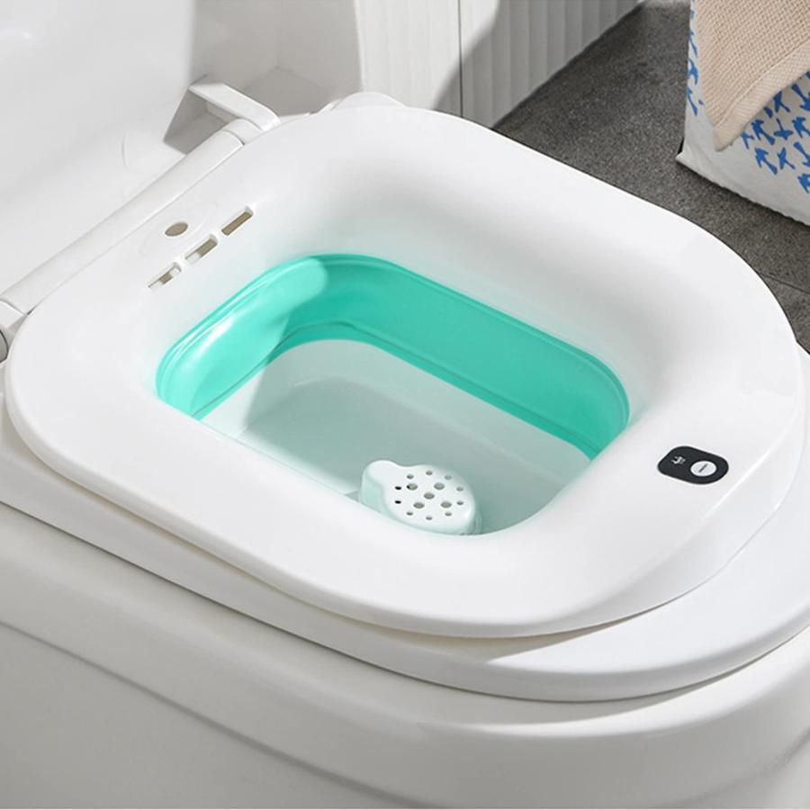 座浴器は、折りたたみ式の和式座浴器、 電気浴場 バスタブ トイレ お尻