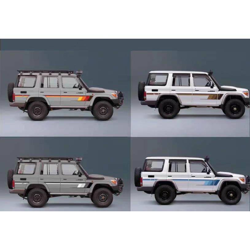 ランドクルーザー 70 グラフィック デカール ステッカー 車体用 サイド