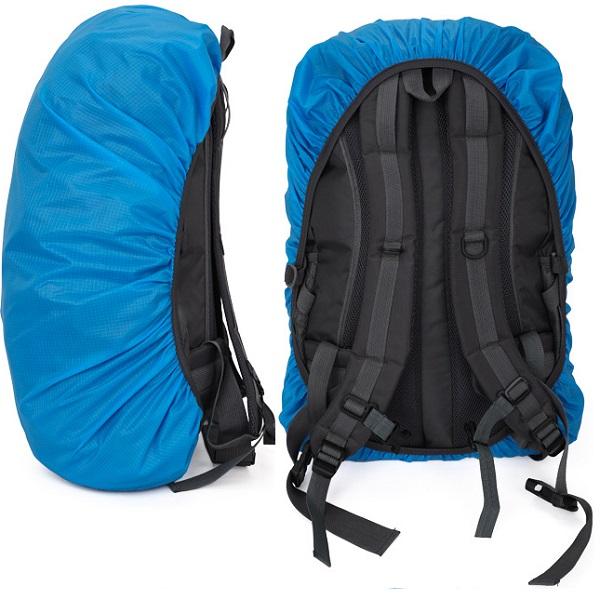 半額セールリュックカバー 防水 レインカバー ザックカバー 雨具 カッパ ザックカバー 通勤 登山 小型 軽量 伸縮性  35L から 45L｜mike-accessory｜02