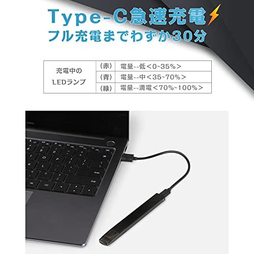 FURUN スティック互換 電子タバコ STICK互換 バッテリー本体 すてぃっく互換 VAPE 爆煙 ベイプ 急速充電 禁煙グッズ ブラック S5|mike-kenmei|05