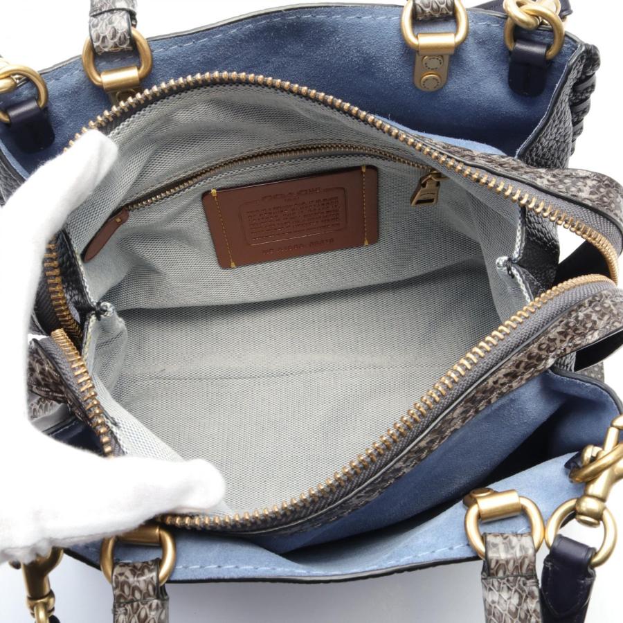COACH（コーチ） ローグ25 ブランドオフ レザー ハンドバッグ レザー