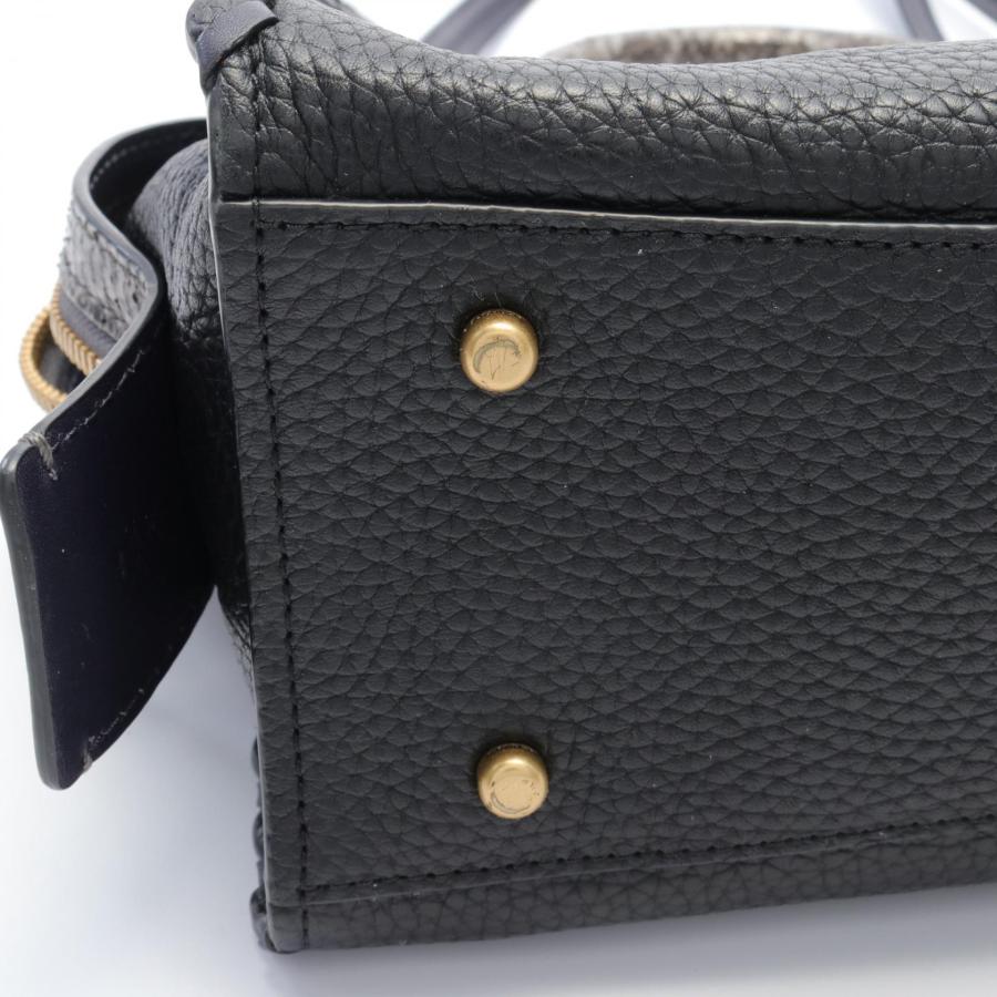 COACH（コーチ） ローグ25 ブランドオフ レザー ハンドバッグ レザー