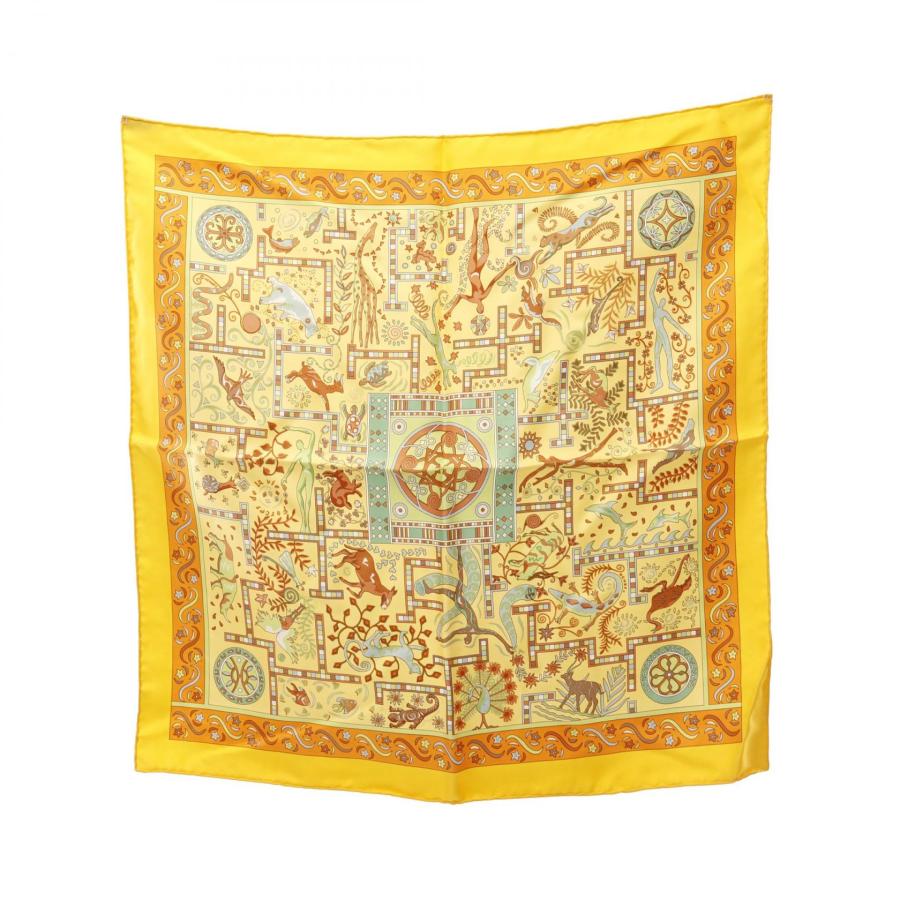 HERMES エルメス プチカレ カレ45 ブランドオフ シルク スカーフ 中古 