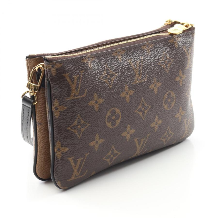 美品 Louis Vuitton ポシェットドゥーブルジップ ショルダーバッグ LOUIS VUITTON（ルイ・ヴィトン） ポシェット ドゥーブル ジップ