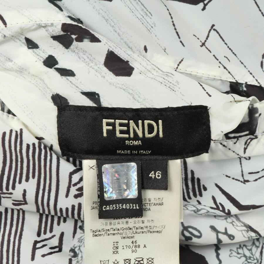 フェンディ ブランドオフ FENDI ナイロン ダウンジャケット 中古 レディース_2