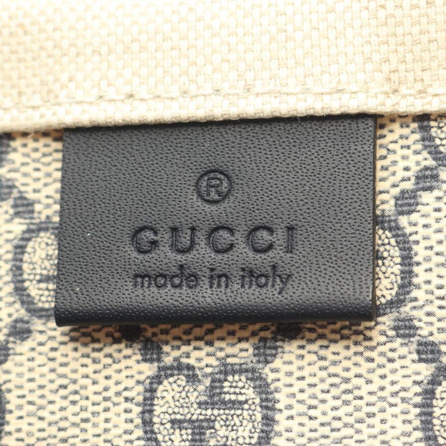 GUCCI（グッチ） プリント ミニ ブランドオフ キャンバス トートバッグ